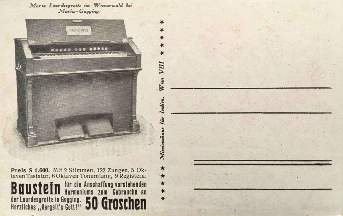 Postkarte Maria Gugging / Vorderseite